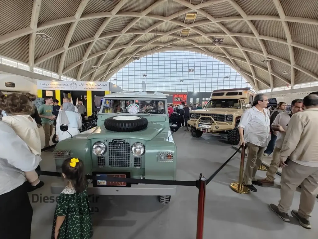 غرفه جهانگردی در نمایشگاه کمپینگ و آفرود تهران ۱۴۰۴