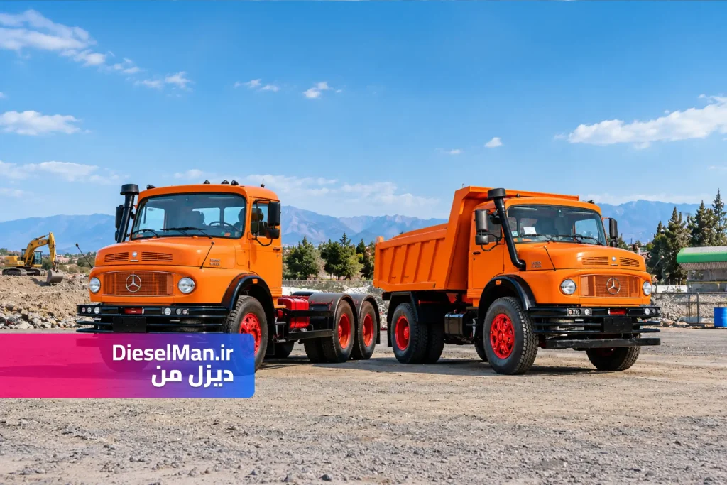 قیمت بنز کمپرسی جفت ۲۶۳۰ و کمپرسی تک ۱۹۲۰